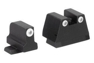 Rugged night sight set for Sig Sauer handguns.